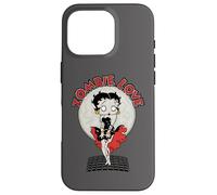 Custodia per iPhone 16 Pro Betty Boop Halloween Zombie Love Air Vent Scena