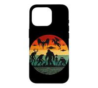 Custodia per iPhone 16 Pro Bigfoot Mothman Alien Criptidi Paranormali