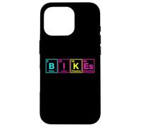 Custodia per iPhone 16 Pro BIKES Tavola periodica Giornata mondiale della bici Scienza Elementi del ciclismo