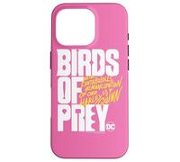 Custodia per iPhone 16 Pro Birds of Prey White and Yellow Logo