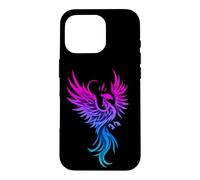 Custodia per iPhone 16 Pro Bisexual Phoenix Bird Bi Pride Flag Rising From Ashes