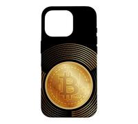 Custodia per iPhone 16 Pro Bitcoin Graphic outfit, Bitcoin Crypto Holders, Bitcoin