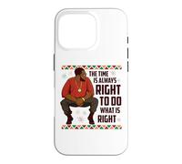 Custodia per iPhone 16 Pro Black History King Dad Uomini Donne Bambini Bambini Ragazzi Ragazze