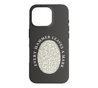 Custodia per iPhone 16 Pro Bladesmith Hammer Incudine Forge Knife Maker Smith