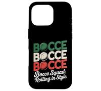 Custodia per iPhone 16 Pro Bocce Squad: Rolling In Style