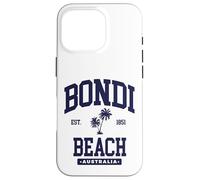Custodia per iPhone 16 Pro Bondi Beach Australia Modalità vacanza Spiaggia Palma