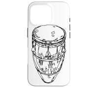 Custodia per iPhone 16 Pro Bongo Drummer Tamburi