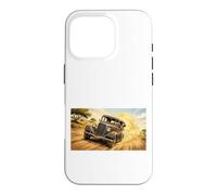 Custodia per iPhone 16 Pro Bonnie & Clyde storia d'amore romantico vintage Prima fuga