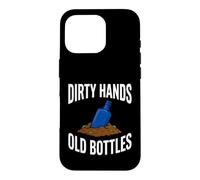 Custodia per iPhone 16 Pro Bottle Digging Dirty Hands Old Bottles Antique Hunting