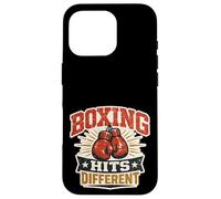 Custodia per iPhone 16 Pro Boxing Hits Different Vintage