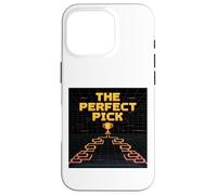 Custodia per iPhone 16 Pro Bracket Buster Gioco Logica Retro Grid Strategia di vittoria