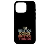 Custodia per iPhone 16 Pro Bristol Name Bristol Personalized Name First Given