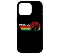 Custodia per iPhone 16 Pro Bue muschiato retrò - Musk Ox Muskox