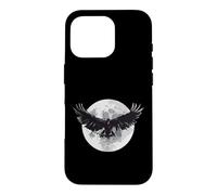 Custodia per iPhone 16 Pro BUIO CI E NIENTE DI PIÙ Il Raven Edgar Allan Poe Meme