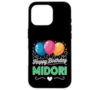 Custodia per iPhone 16 Pro Buon compleanno Midori