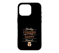 Custodia per iPhone 16 Pro Burro di arachidi Addict Spoon Rituale Food Obsession Craving