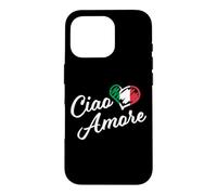 Custodia per iPhone 16 Pro Bye Amore - Italy Hello Sweetheart in italiano