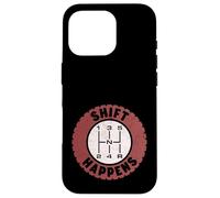 Custodia per iPhone 16 Pro Cambio manuale a 5 marce - Shift Happens Funny