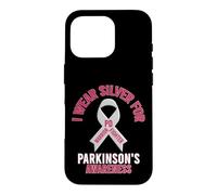 Custodia per iPhone 16 Pro Camicia per la consapevolezza del morbo di Parkinson - Malattia di Parkinson