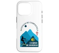 Custodia per iPhone 16 Pro Cammino de Invierno Bicicletta Uomo Santiago de Compostela 2026