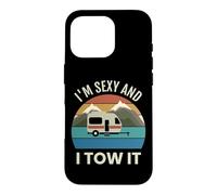 Custodia per iPhone 16 Pro Camper Trailer Campeggio Vintage Sexy E Io Traino It
