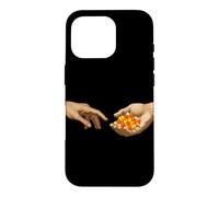 Custodia per iPhone 16 Pro Candy Corn The Creation - Caramella di mais divertente