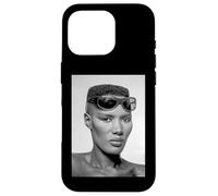 Custodia per iPhone 16 Pro Cantante Grace Jones Caldo Similpelle Era 1980 Allan Ballard