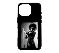 Custodia per iPhone 16 Pro Cantante Post-Punk In Bianco E Nero Di Stephen Wright