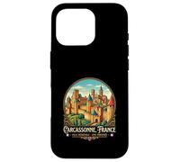 Custodia per iPhone 16 Pro Carcassonne Francia Viaggio Souvenir Città Regalo