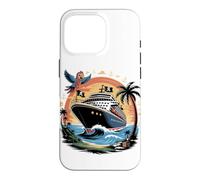 Custodia per iPhone 16 Pro Caribbean Cruise Ship Vacation Cruising