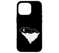 Custodia per iPhone 16 Pro Carolina del sud, mappa, con, orizzonte,