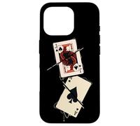 Custodia per iPhone 16 Pro Carte da gioco I Casino Gioco d'azzardo I Blackjack