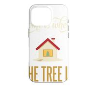 Custodia per iPhone 16 Pro Casa è dove l'albero è Natale