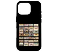 Custodia per iPhone 16 Pro Cassette Tapes - Retro 80s Throwback Vintage Party 80s Musica