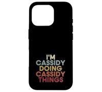 Custodia per iPhone 16 Pro Cassidy Name Cassidy Personalized Name First Given
