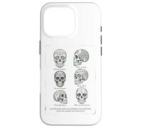 Custodia per iPhone 16 Pro Catalogo de calaveras de zuccheras guía de campo naturalista