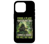 Custodia per iPhone 16 Pro Cecchini Jungle Sniper Soldiers T Cecchini