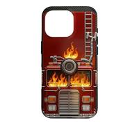 Custodia per iPhone 16 Pro Celebra il design di Bravery Fire Truck per i pompieri