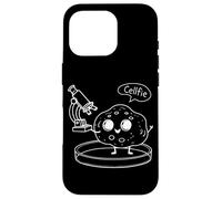 Custodia per iPhone 16 Pro Cellfie Line Art Cell Meme Scienza Biologia Divertente Lab
