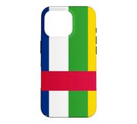 Custodia per iPhone 16 Pro Central African Republic Flag Colors Central Africans