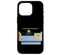 Custodia per iPhone 16 Pro Chemical Periodic Table of Elements Novelty Graphic Designs