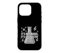 Custodia per iPhone 16 Pro Chemistry Teacher It's Not Magic It's Chemistry