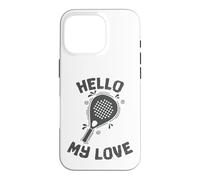 Custodia per iPhone 16 Pro Ciao My Love Padel Tennis