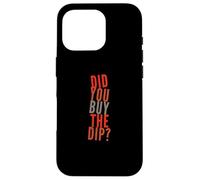 Custodia per iPhone 16 Pro Citazioni divertenti Dip Testo Persone divertenti Hai comprato il tuffo