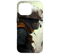 Custodia per iPhone 16 Pro Città apocalittica, l'ultimo uomo