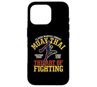 Custodia per iPhone 16 Pro Classic Martial Combat Muay Thai The Art Of Fighting
