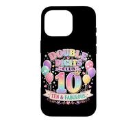 Custodia per iPhone 16 Pro Club Dieci e Favolose Grafiche Arcobaleno Pastello A Doppia C