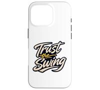 Custodia per iPhone 16 Pro Clubhouse Life, Golf Range Life Trust the Swing Golfers Life