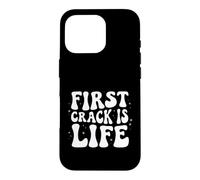 Custodia per iPhone 16 Pro Coffee Roaster First Crack Is Life Retro Roasting Design