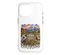 Custodia per iPhone 16 Pro Colorado Acquerello Mountain Adventure Travel Design